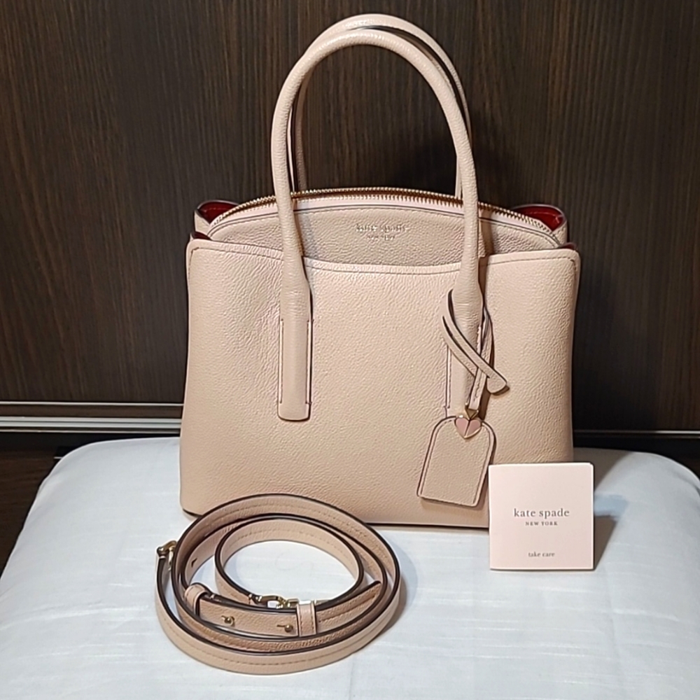 Kate Spade Dusty Pink Leather Top-Handle Satchel